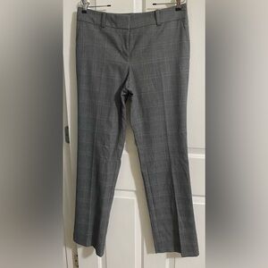 ANN TAYLOR SIGNATURE WOMENS GRAY TROUSERS